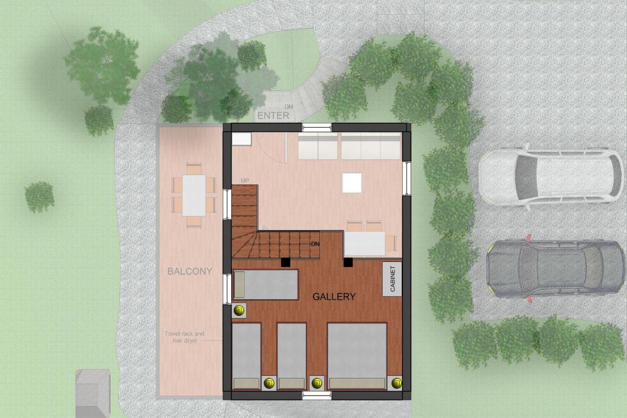 Apartments Vinska Trta 卡特兹奥布萨维 外观 照片