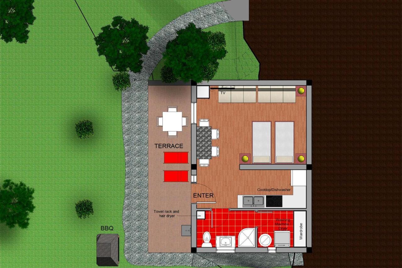 Apartments Vinska Trta 卡特兹奥布萨维 外观 照片